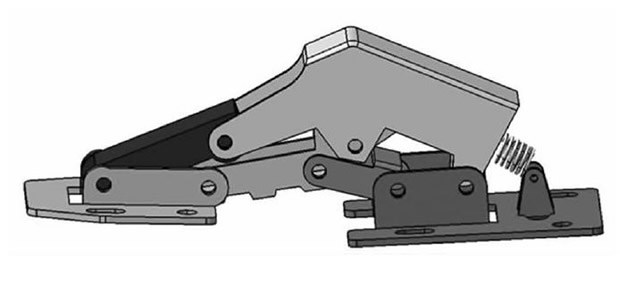 圖3 鉸鏈機(jī)構(gòu)模型